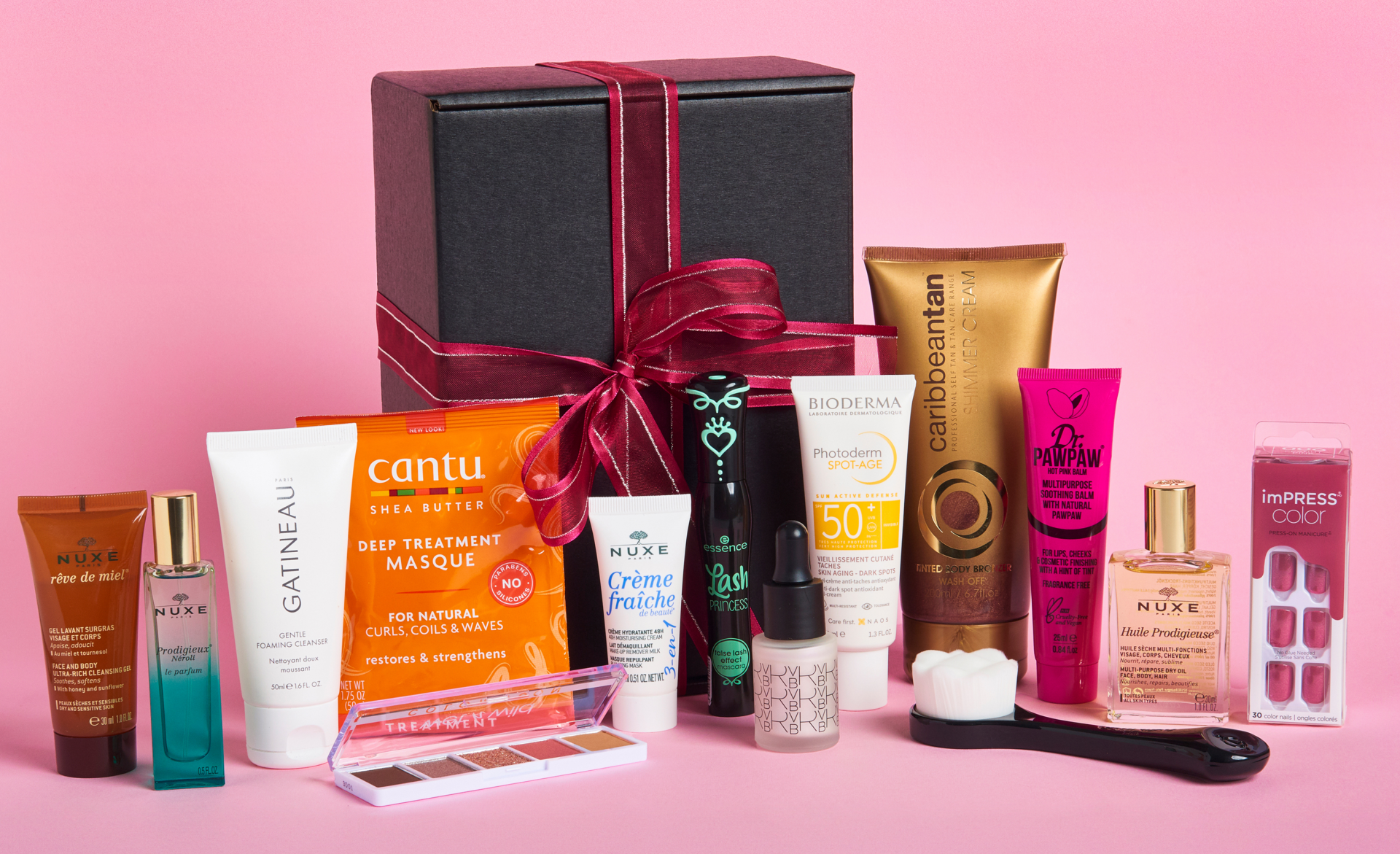 limited edition BeautySouthAfrica Festive Beauty Box products