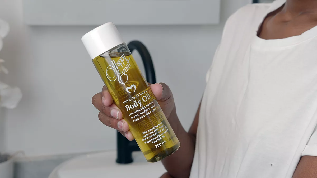 Introducing Happy Event 100% Natural Body Oil 1