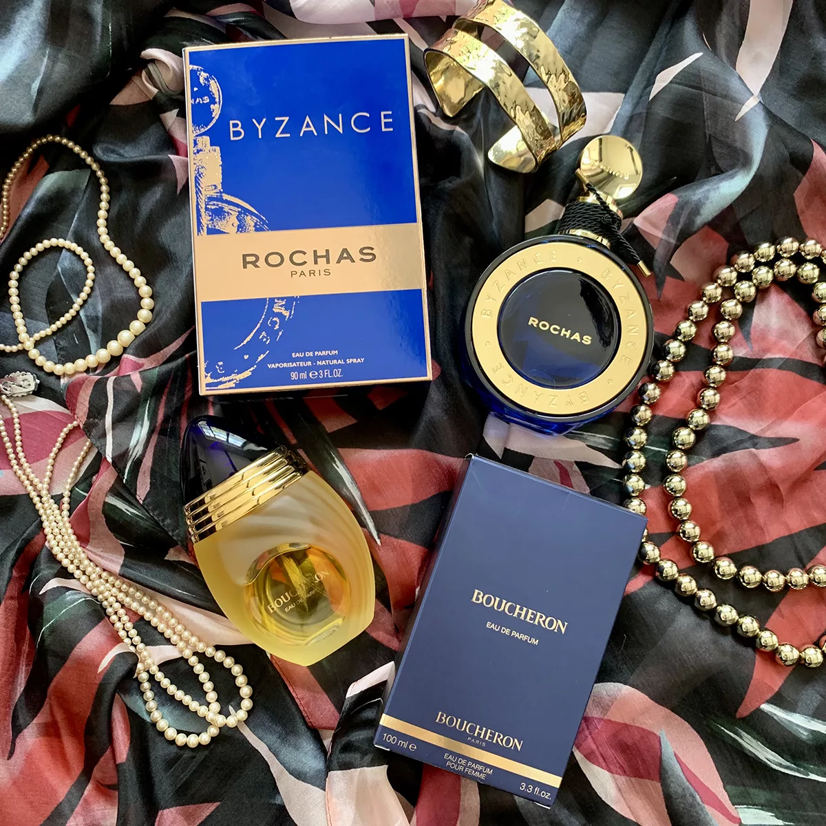 Boucheron and Rochas Fragrances