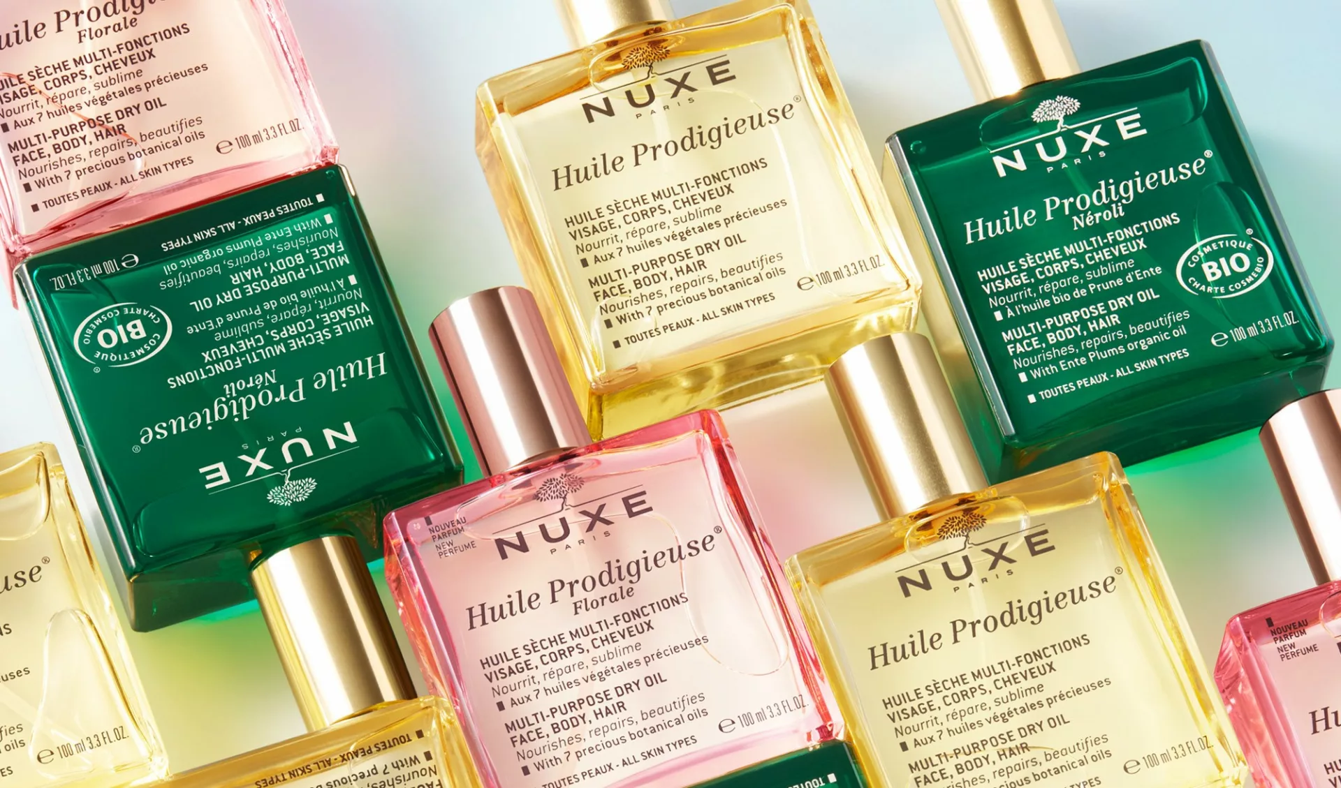woman posing for NUXE Huile Prodigieuse® Dry Oils