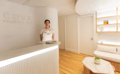 We visited the new Cove Wellness Spa at the President Hotel in Cape Town
