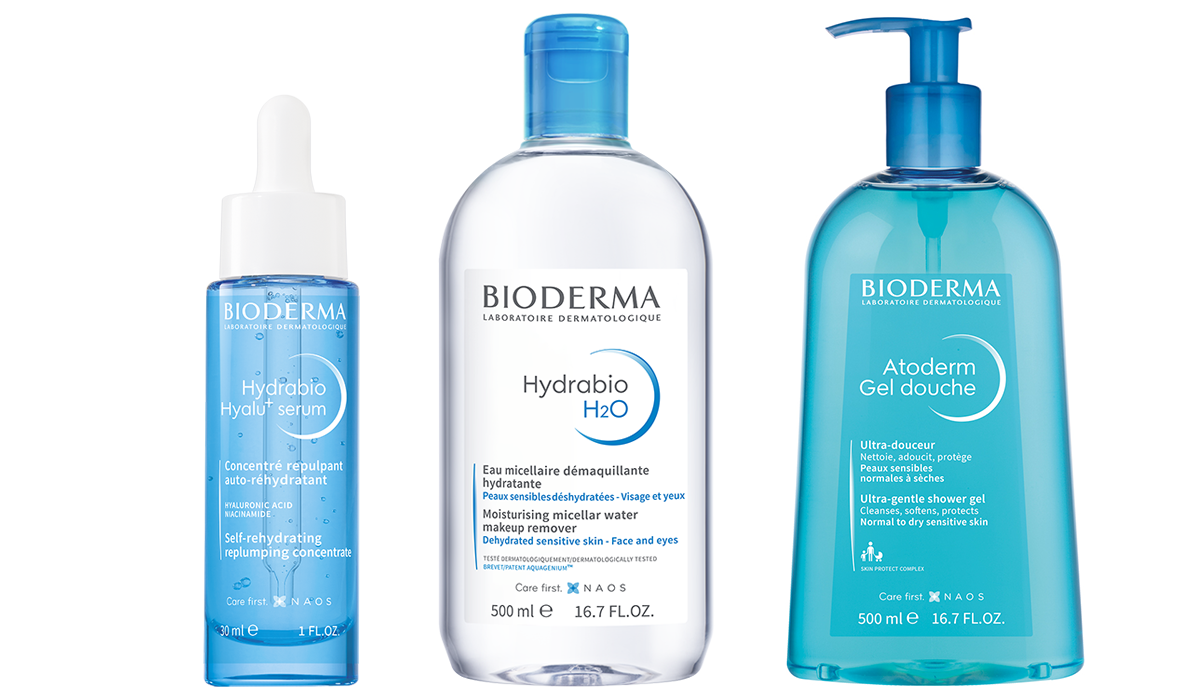 Cleanse and treat with Bioderma's tailored solutions for every skin concern 4 various bioderma skincare products