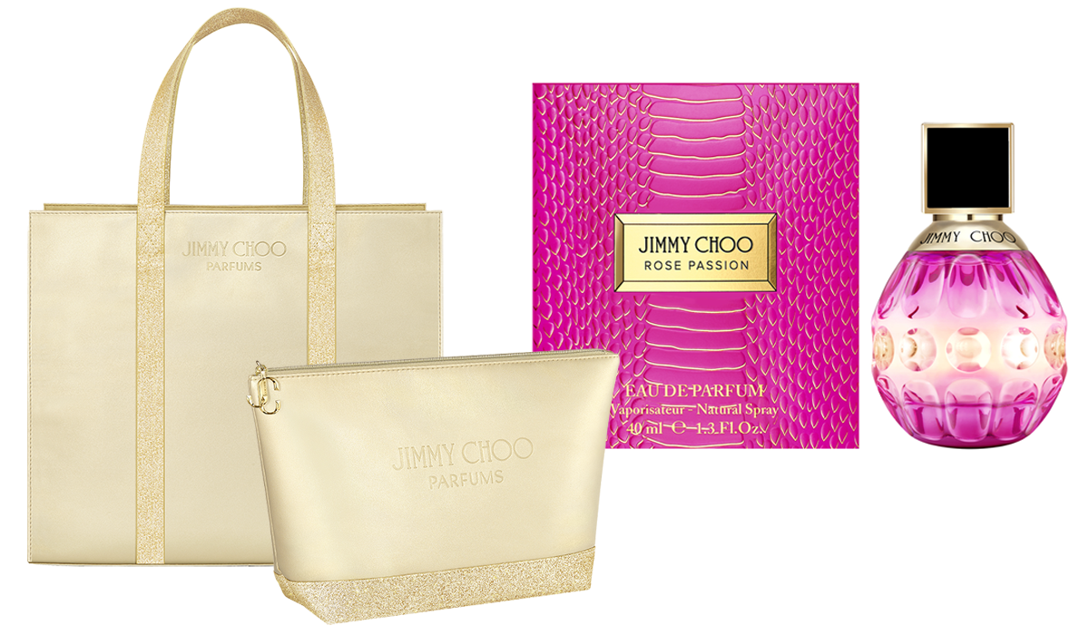 jimmy choo parfums bags and rose passion eau de parfum