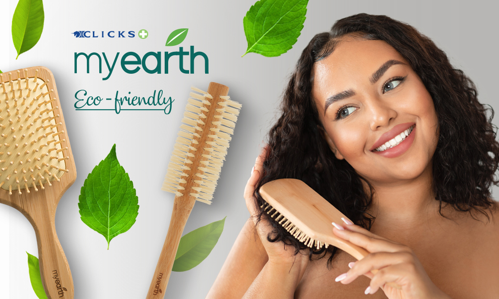 Embrace eco-friendly beauty with MyEarth Bamboo Hairbrushes 1