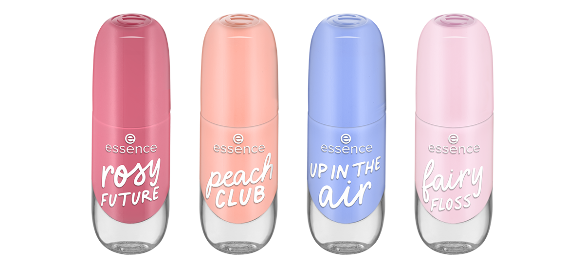essence gel nail polishes