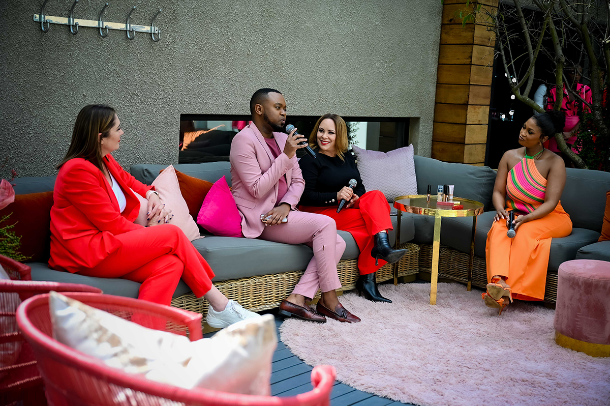 Breaking Boundaries: Revlon ColorStay Event Redefines Beauty Through Self-Expression 5 interview at Revlon ColorStay makeup product booth