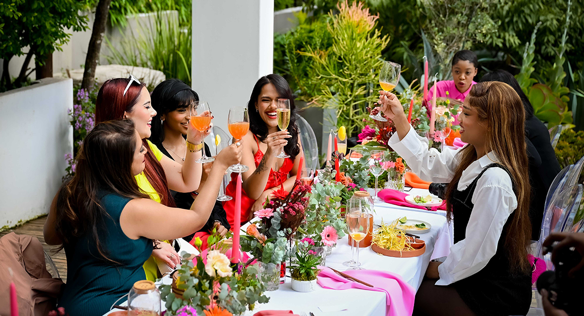 Breaking Boundaries: Revlon ColorStay Event Redefines Beauty Through Self-Expression 6 celebration at Revlon ColorStay makeup product booth