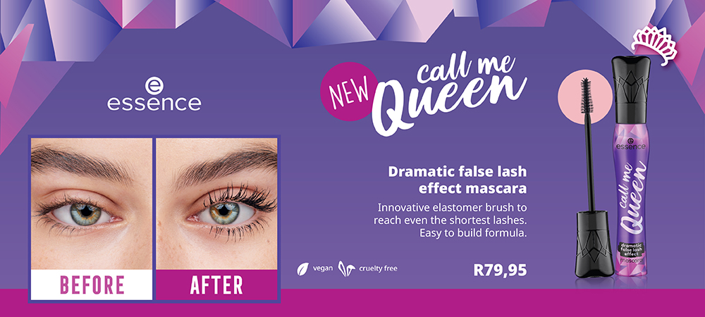 essence call me queen false lash advert