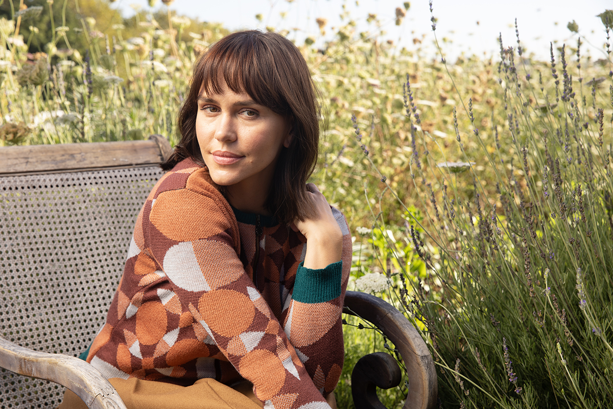 Introducing Eryca - Beyond ordinary knitwear 1 woman wearing eryca knitwear