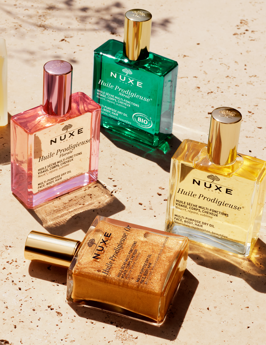 3 Nuxe Huile Prodigieuse Dry Oils