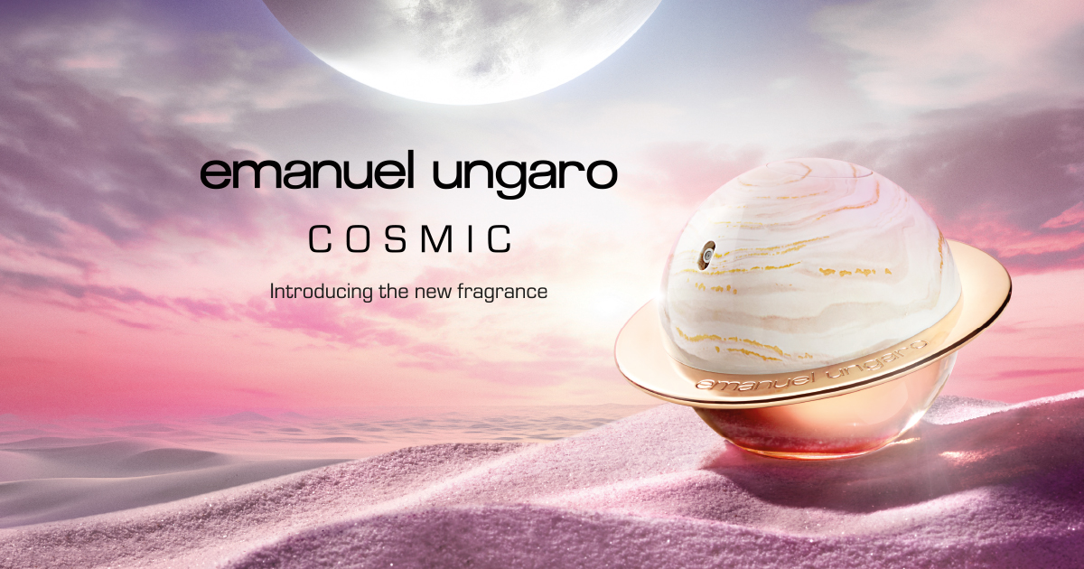 emanuel Ungaro COSMIC fragrance advert
