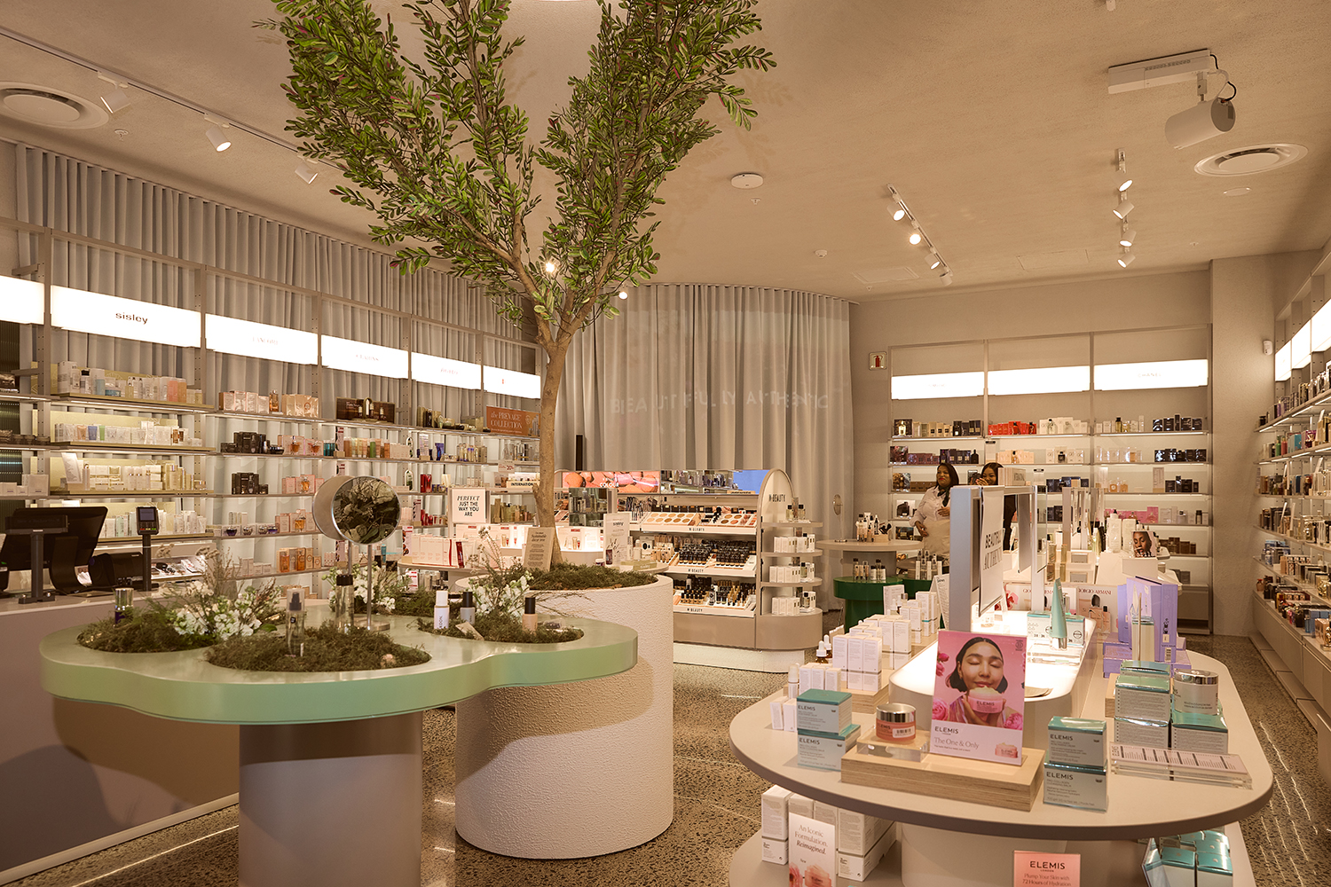 interior of woolworths beauty store