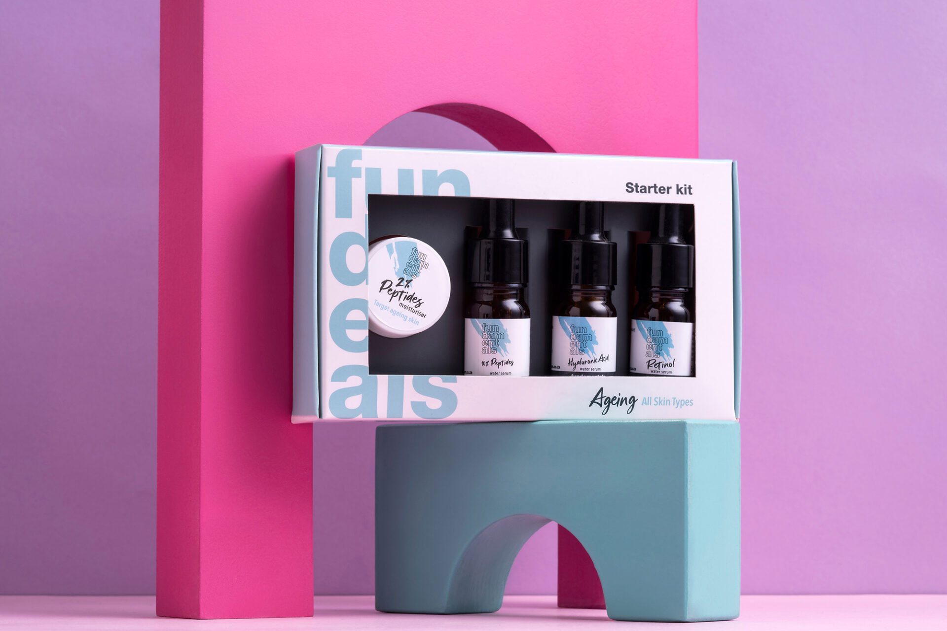 Fundamentals Skincare launches new 5ml Skincare Starter Kits for travel and testing 1
