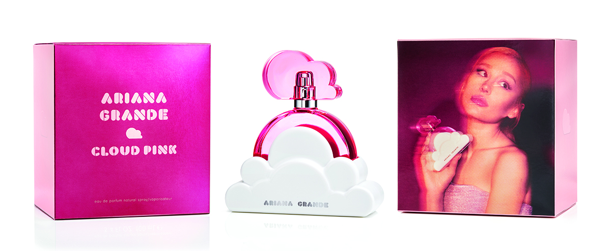 Introducing Ariana Grande Cloud Pink: A Fragrance for the Fearless 3 Ariana Grande Cloud Pink fragrance advert