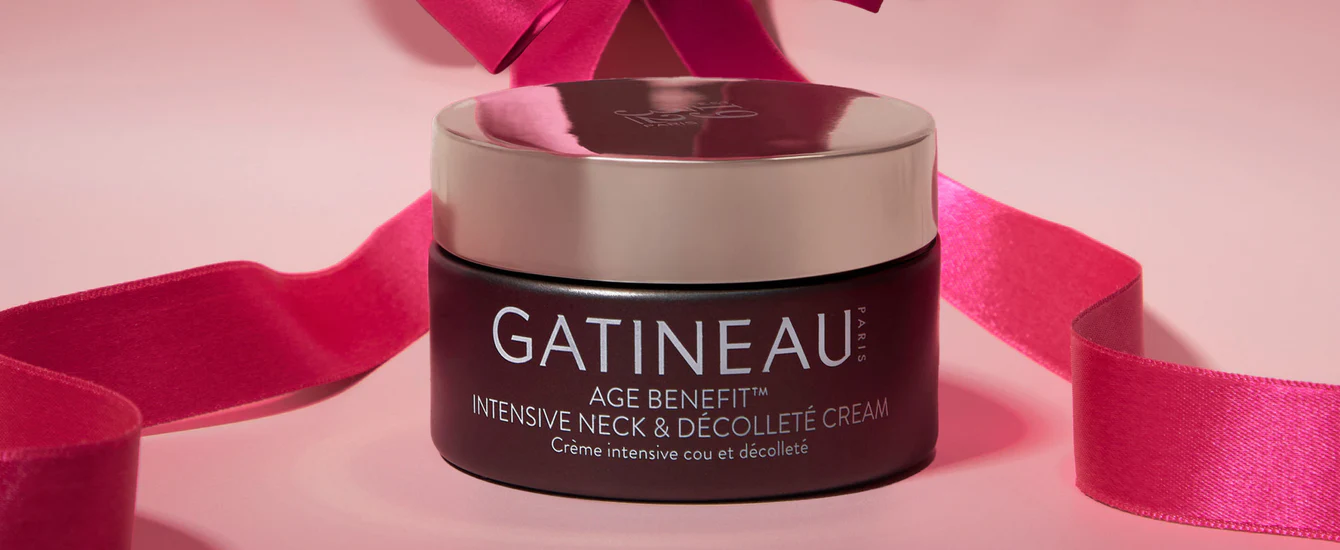 Introducing Gatineau Age Benefit™ Intensive Neck & Décolleté Cream 1 Gatineau Age Benefit Intensive Neck & Décolleté Cream