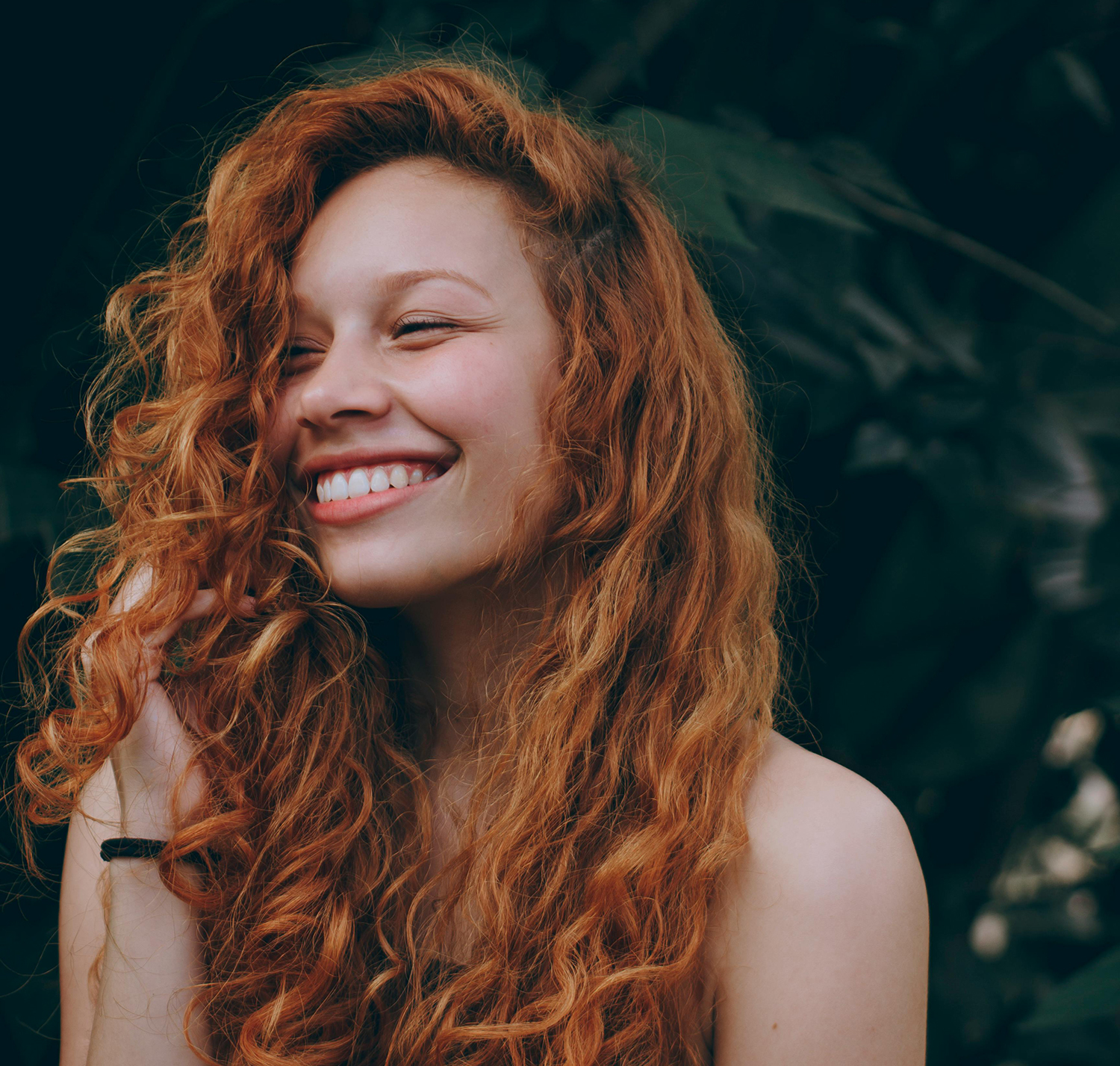 redhead girl celebrates march winners