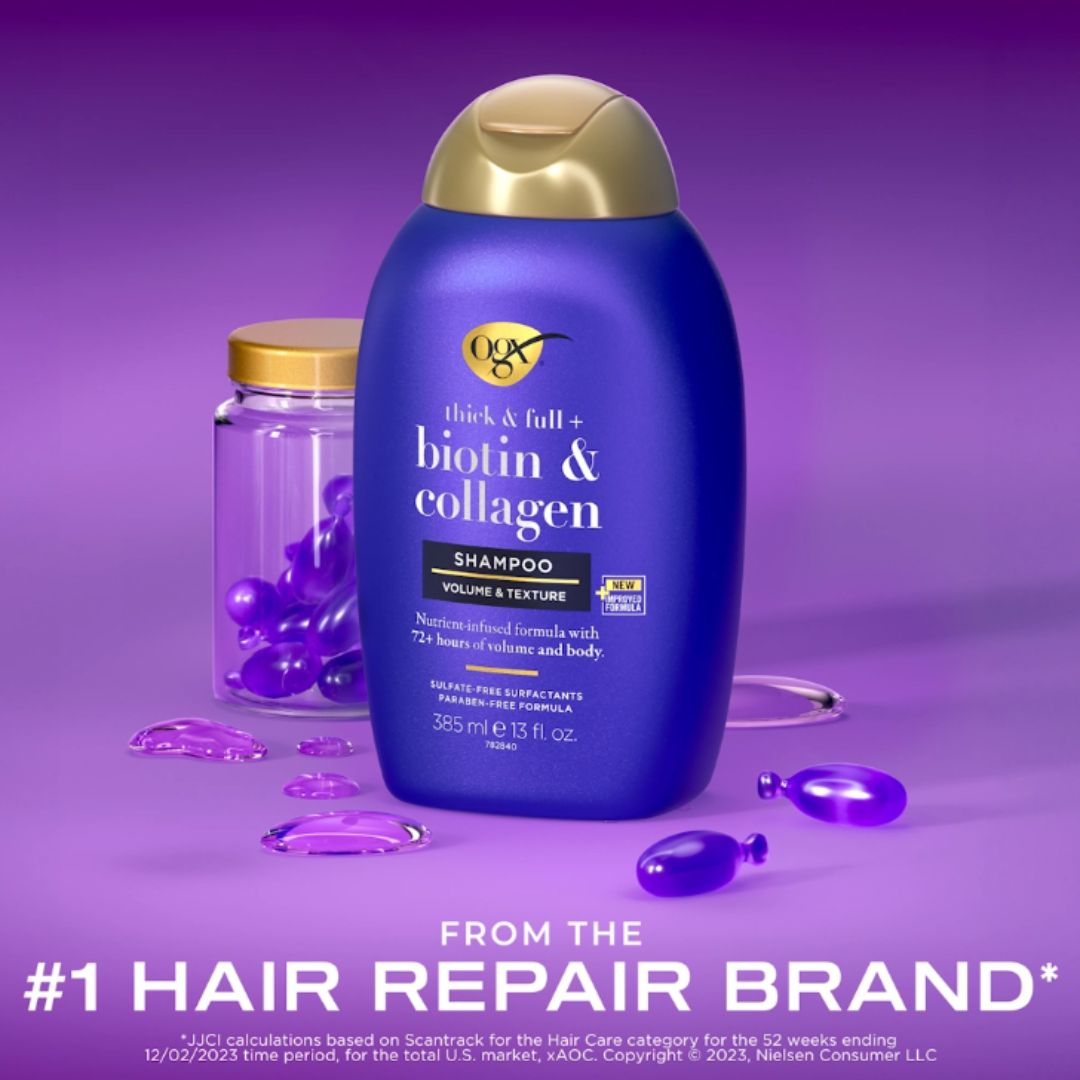 OGX biotin and collagen shampoo