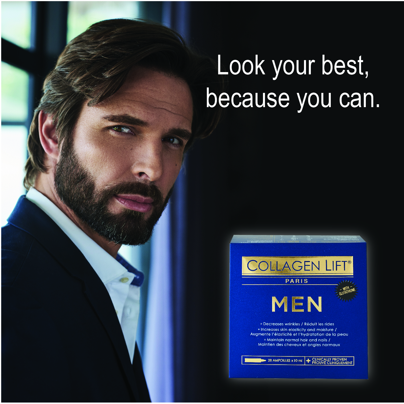 Collagen Lift® Paris MEN: The Collagen Drink Tailored for Men’s Vitality 2 collagen lift for men by collagen lift paris