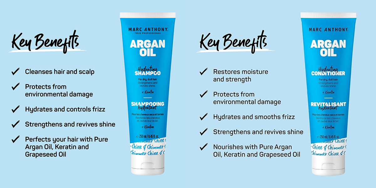 Revive your hair with the power of argan oil: Win the Marc Anthony Moroccan Argan Oil Collection! 3 marc anthony argan oil key benefits