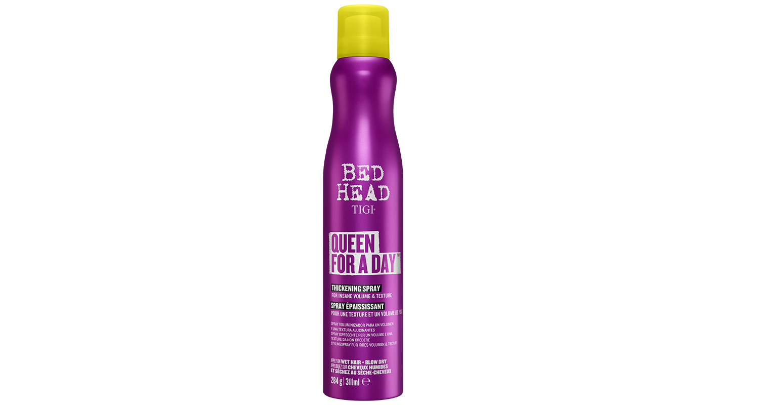 Stay head strong by celebrating individuality and let your creativity rule with Bed Head by Tigi 3 bed head queen for a day haircare product
