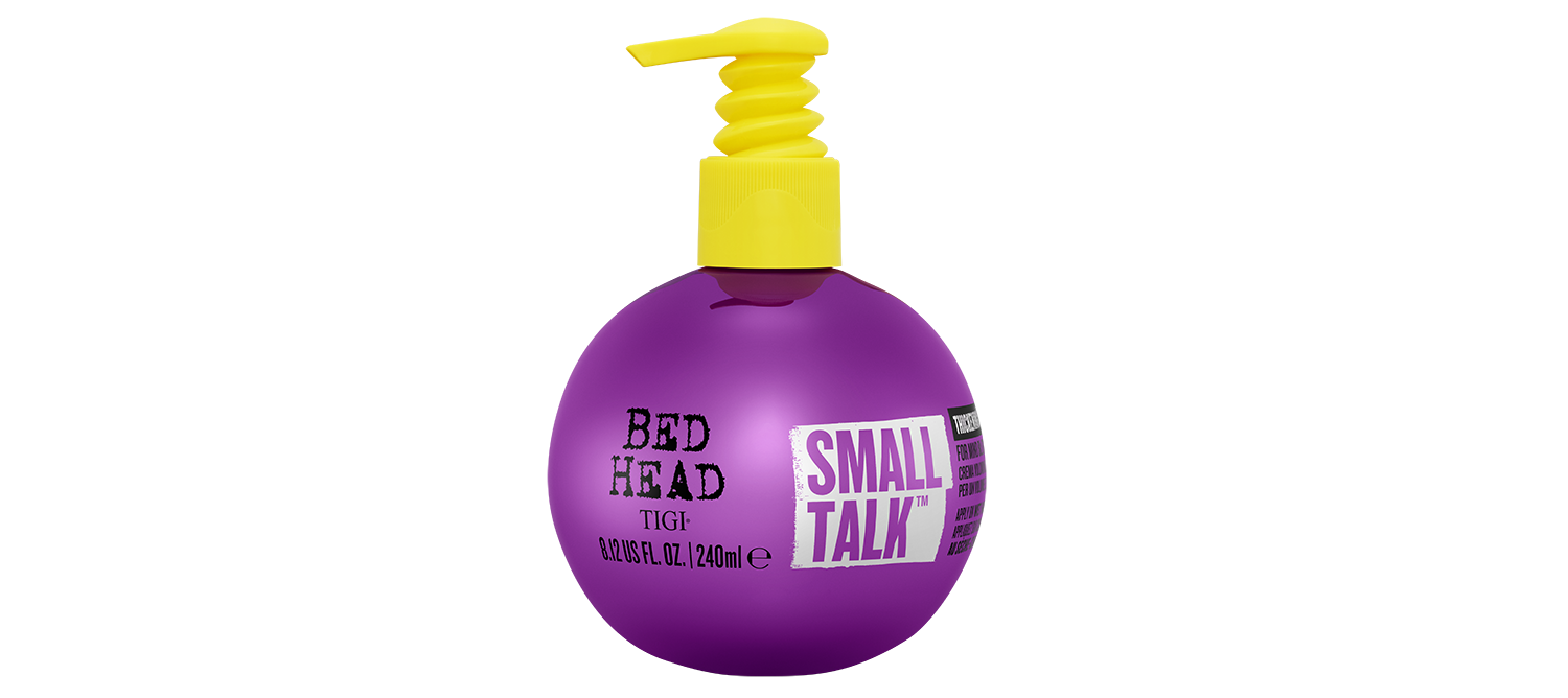 Stay head strong by celebrating individuality and let your creativity rule with Bed Head by Tigi 2 bed head small talk haircare product