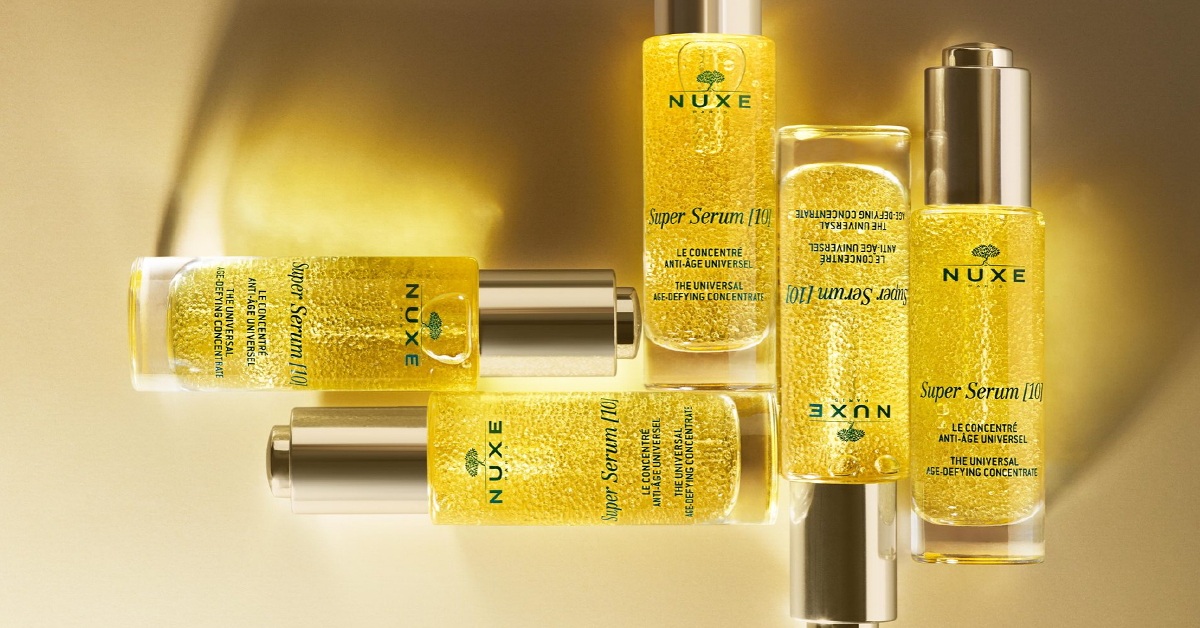 NUXE super serum skincare products