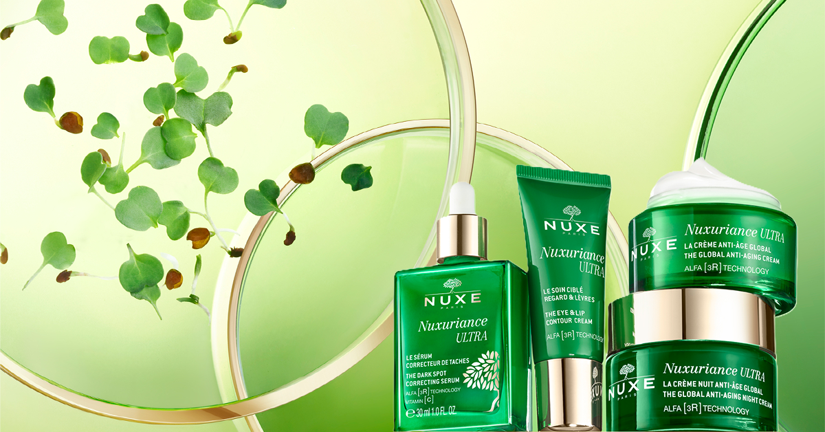 NUXE Nuxuriance skincare products