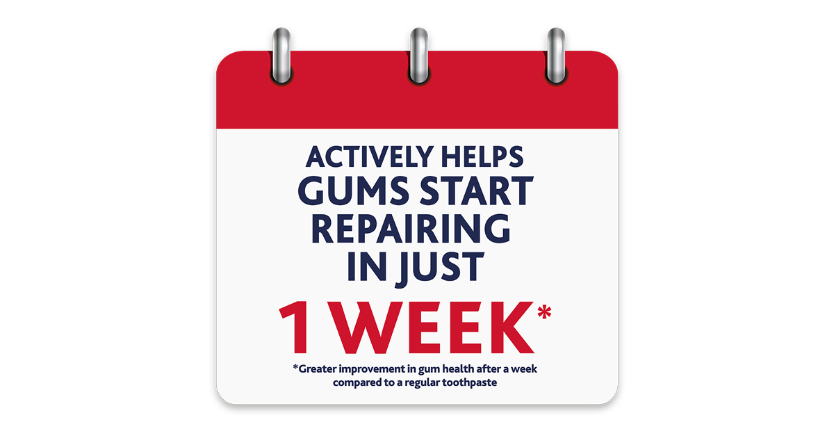 Bleeding gums? Join the parodontax 1 Week Challenge to stop the bleed before it starts 3