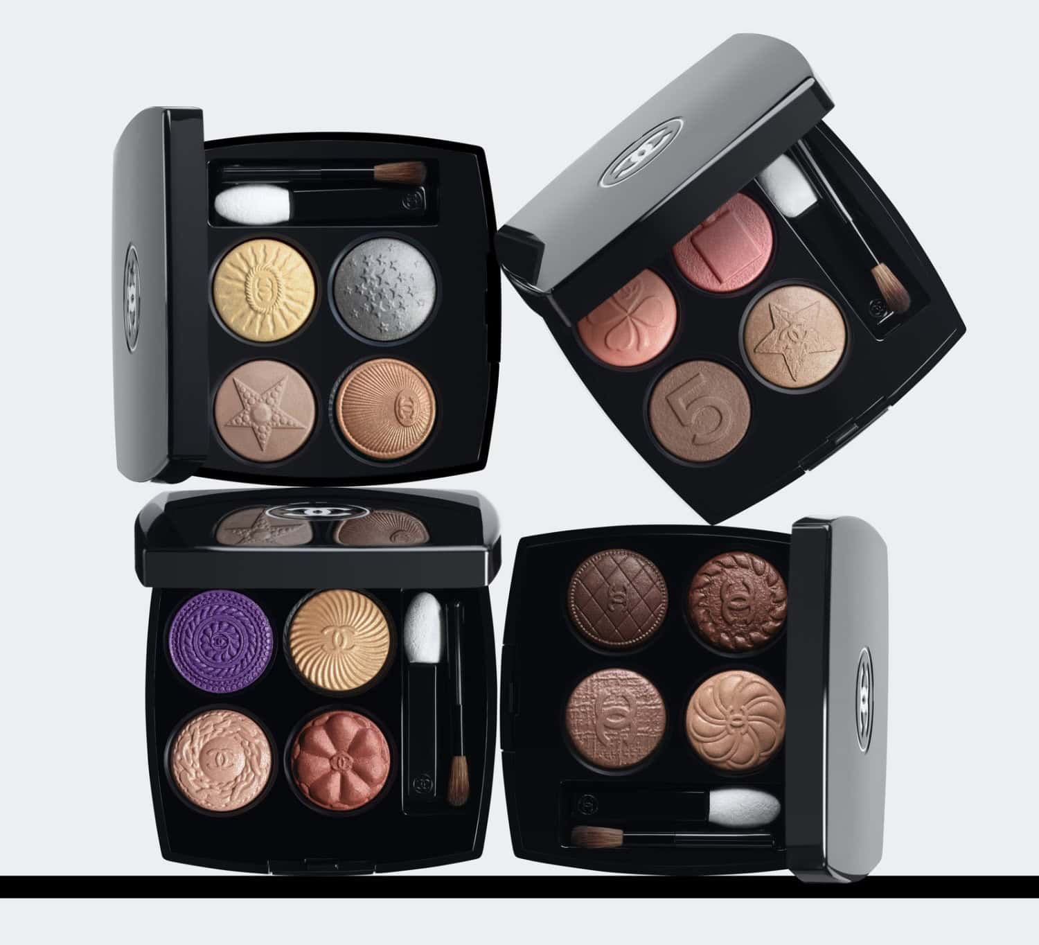 Introducing CHANEL LES 4 OMBRES BOUTONS Eyeshadow Palettes