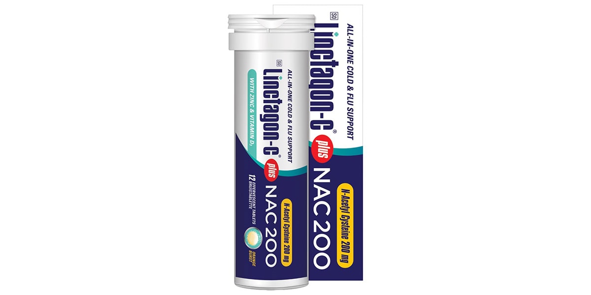 Linctagon-C plus NAC200 supplement tube