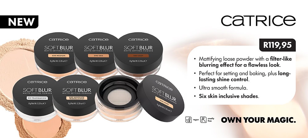 Catrice soft blur setting powders