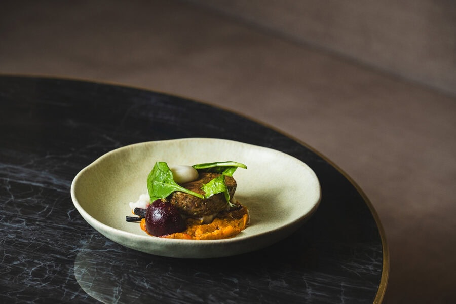 Oxtail served at Urchin