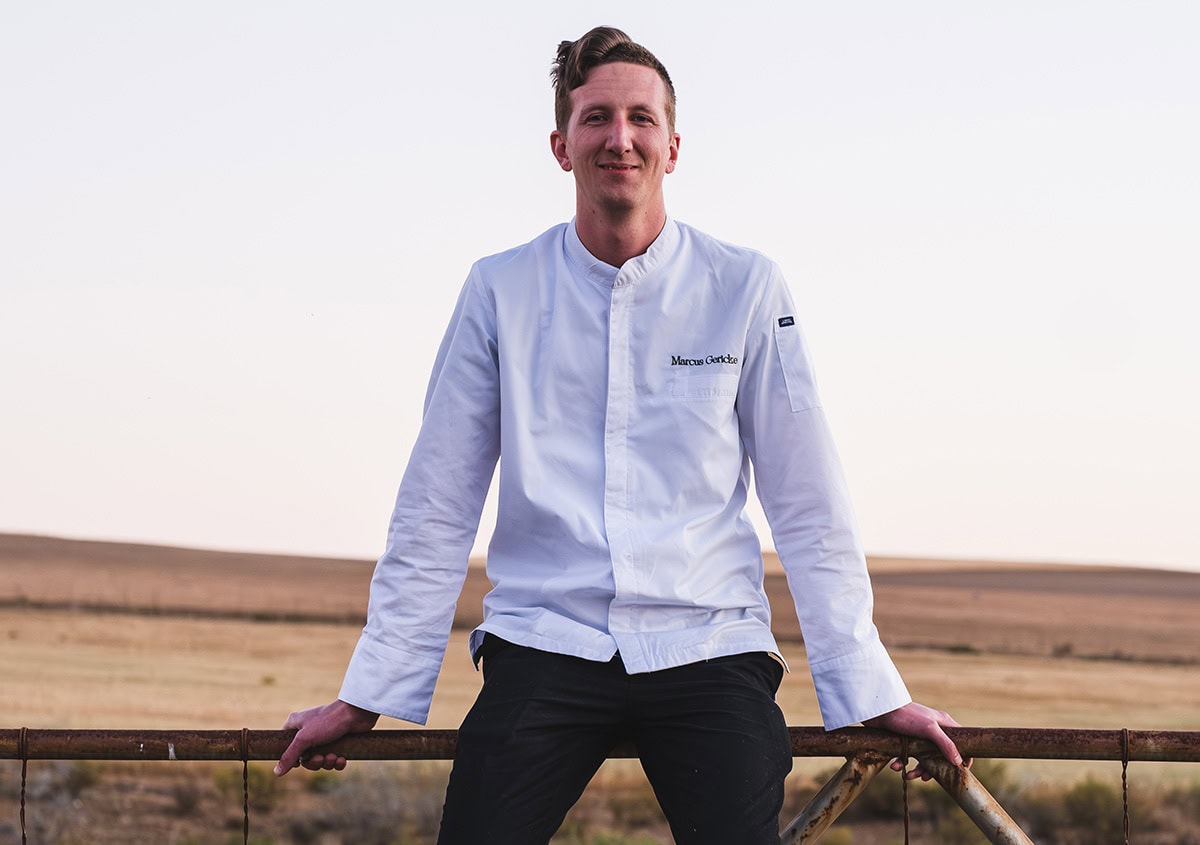 Chef Marcus Gericke of Urchin Journey Restaurant