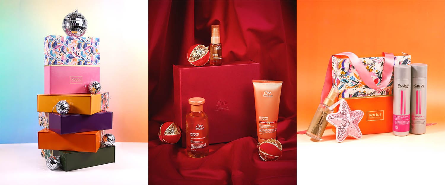 Professional hair care Christmas gift sets