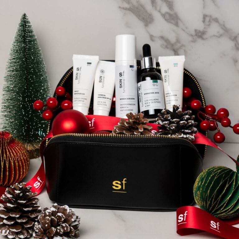 skin functional festive season cosmetic bag
