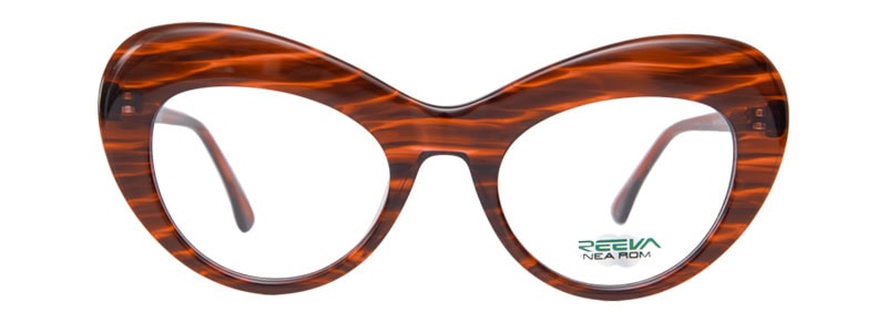 feline shaped eyewear frames
