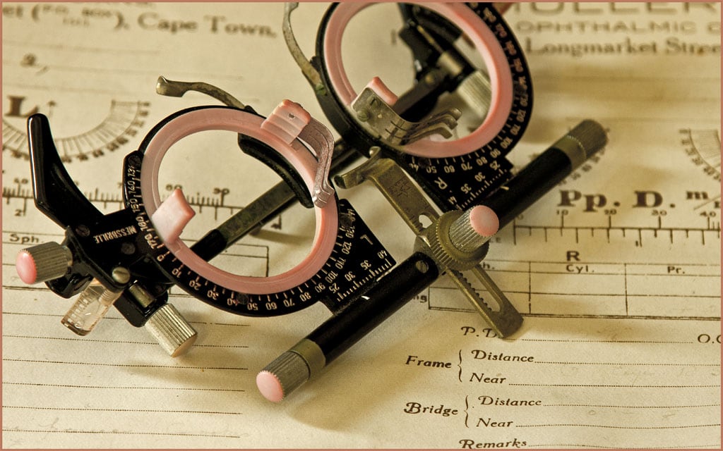 Spectacle tools at Mullers museum