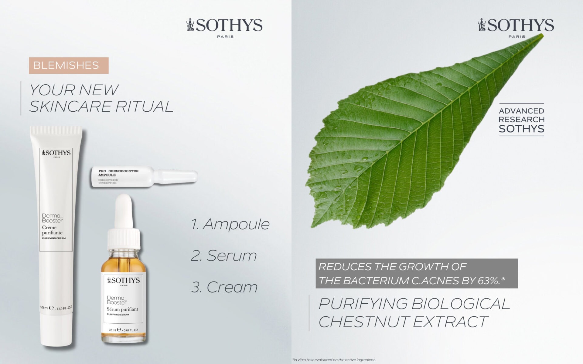 Sothys Dermo Booster skincare