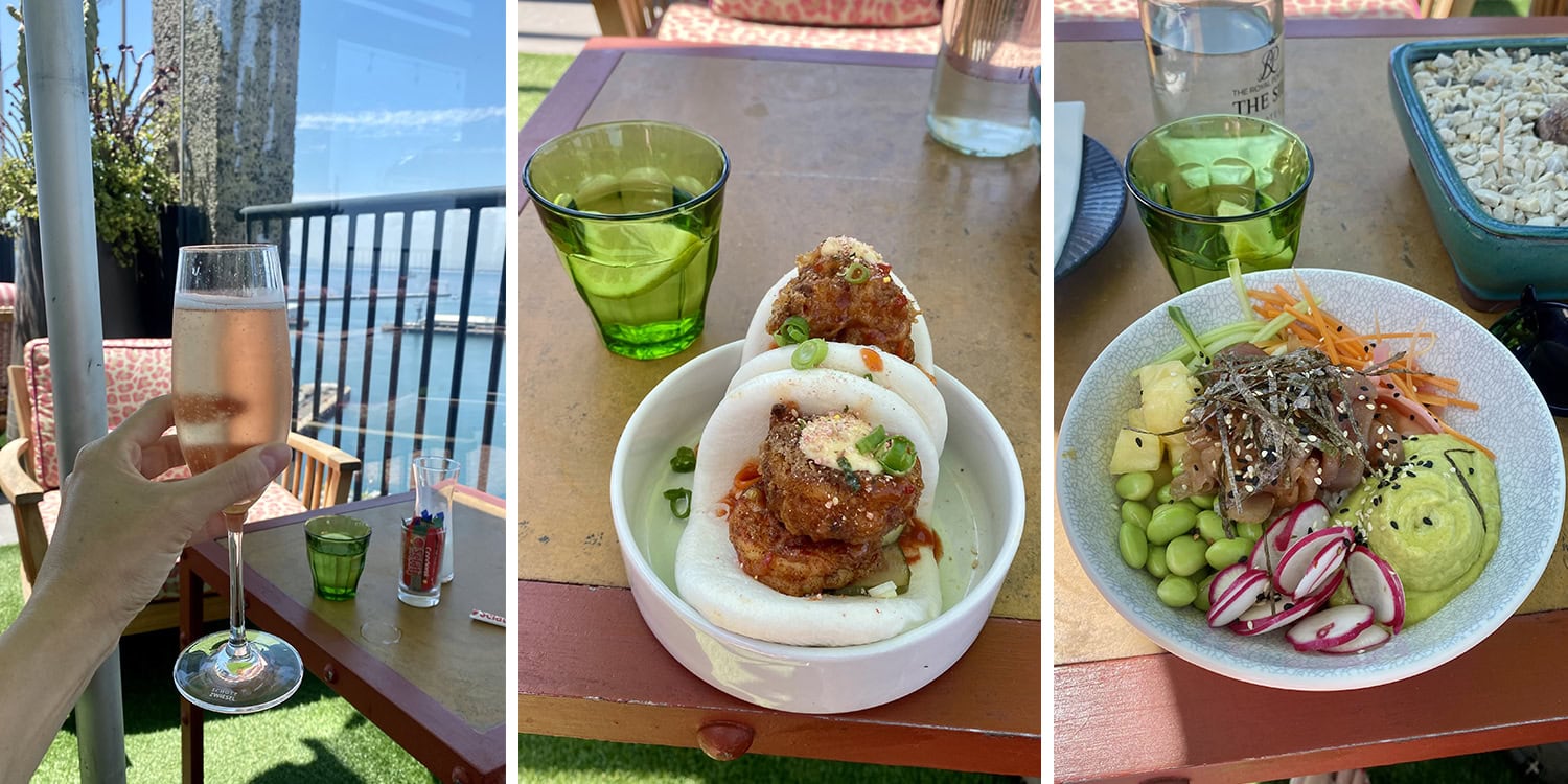 The Silo Hotel rooftop lunch