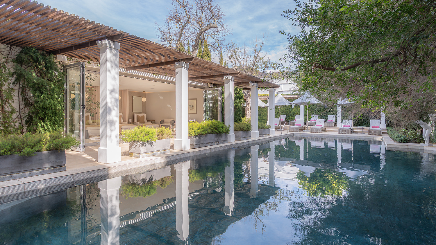 Steenberg Spa pool area