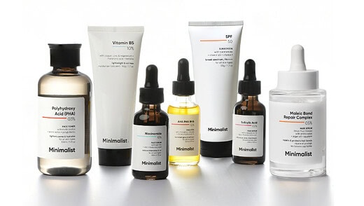 minimalist skincare