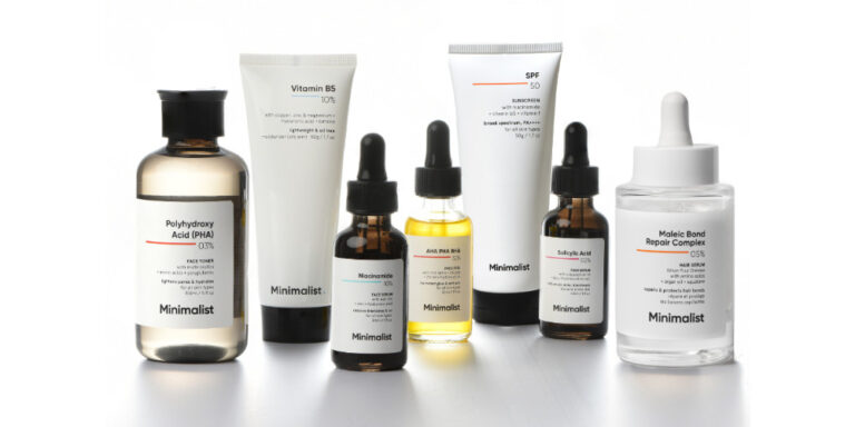 minimalist skincare
