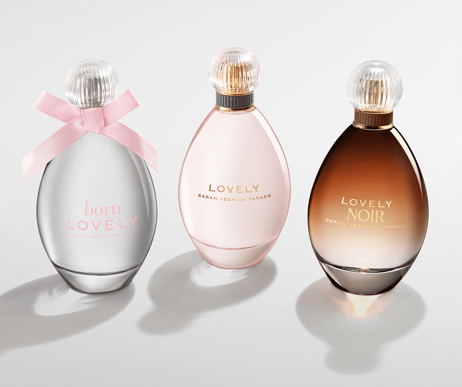 Sarah Jessica Parker Lovely Noir fragrance collection