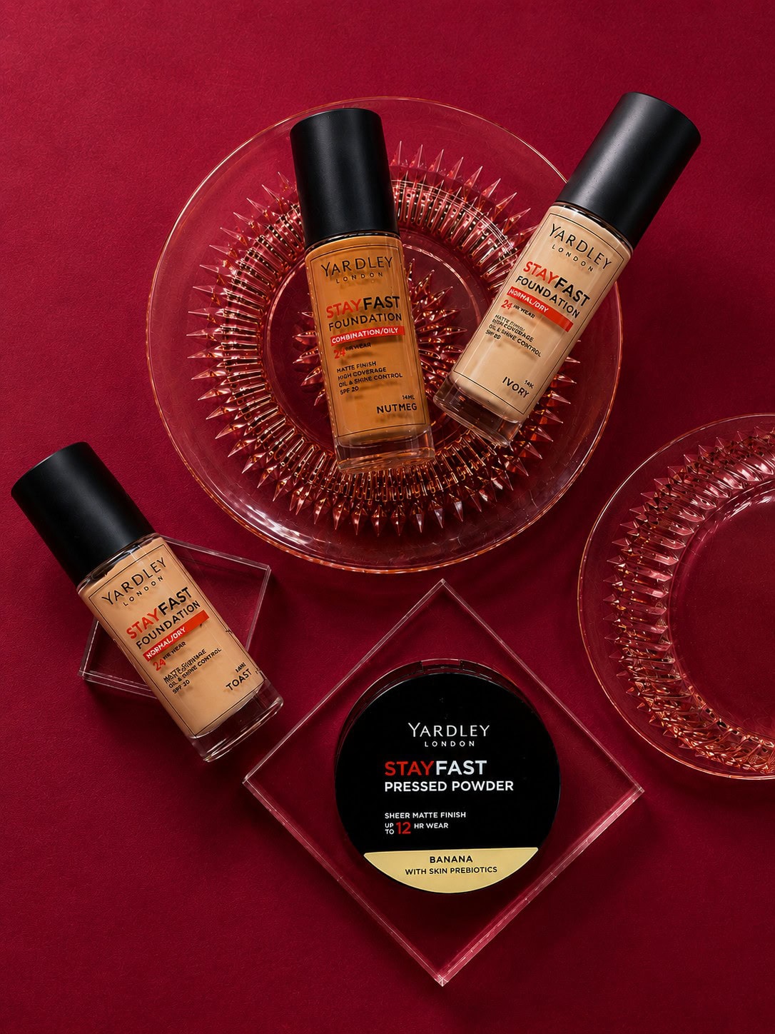 Yardley Stayfast foundation and powder