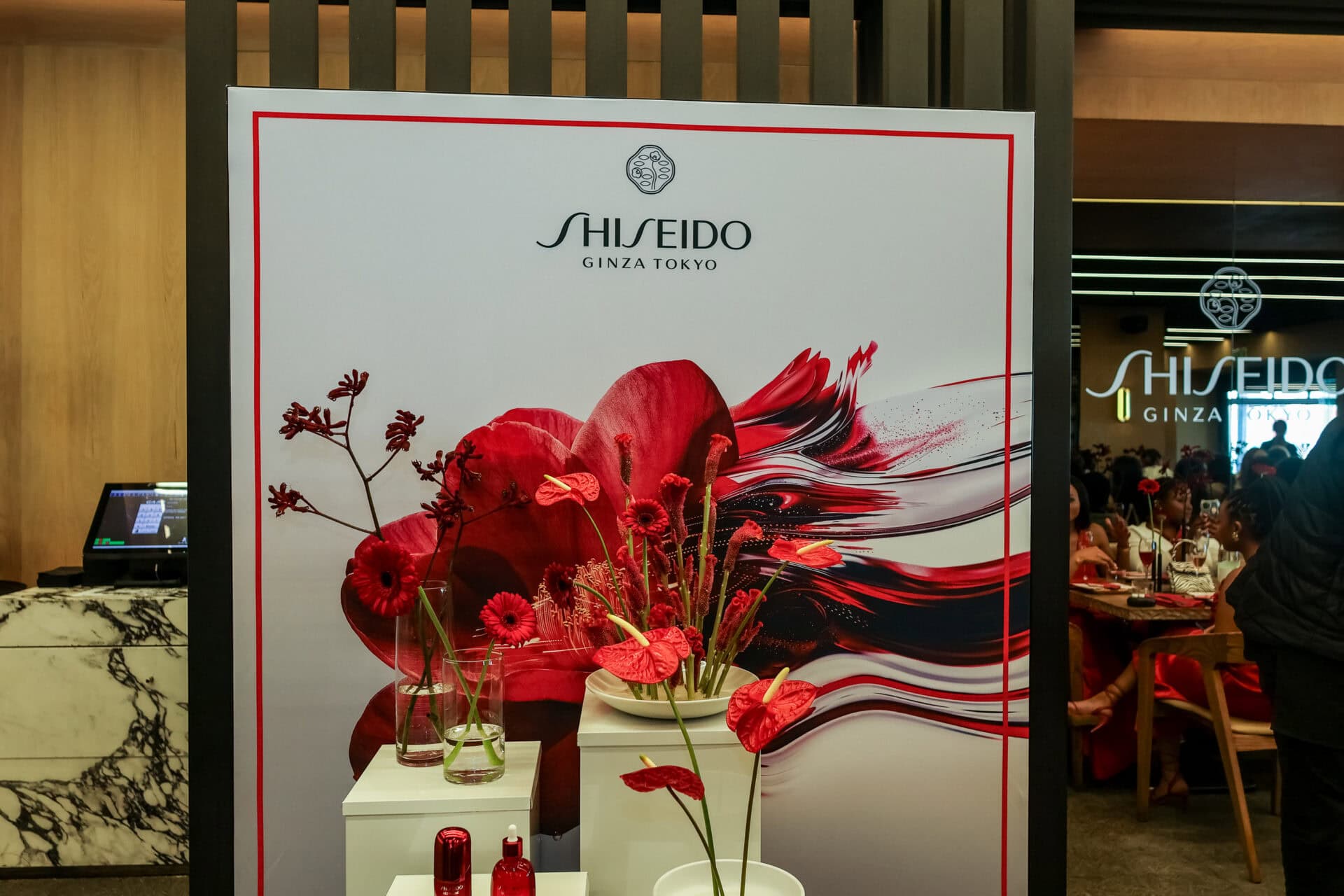 shiseido launch event