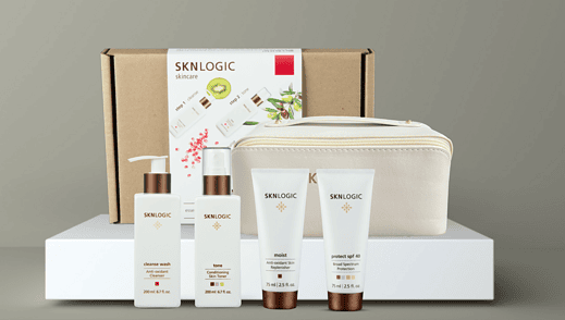 sknlogic combination skincare kit