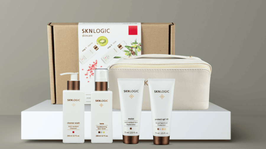 sknlogic combination skincare kit