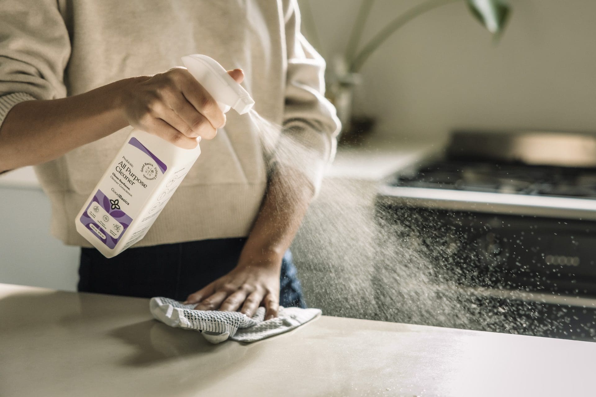 GoodBasics cleaning product
